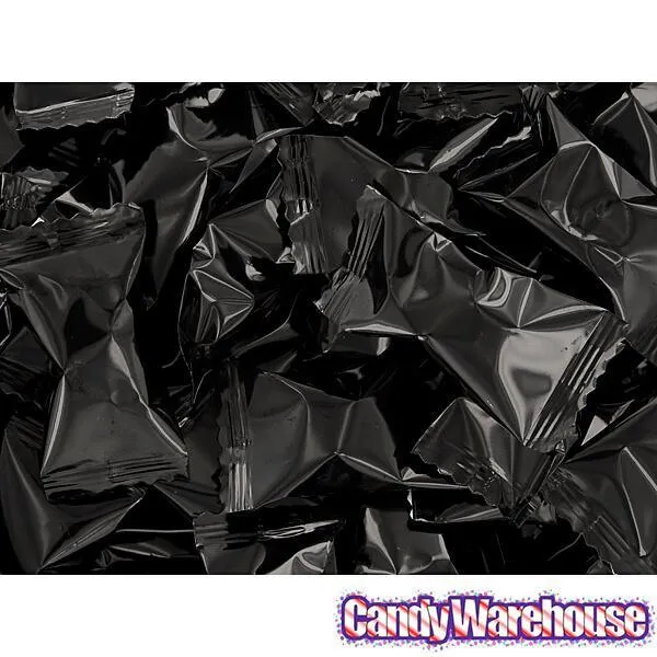 Black Wrapped Butter Mint Creams: 108-Piece Bag - Image 2