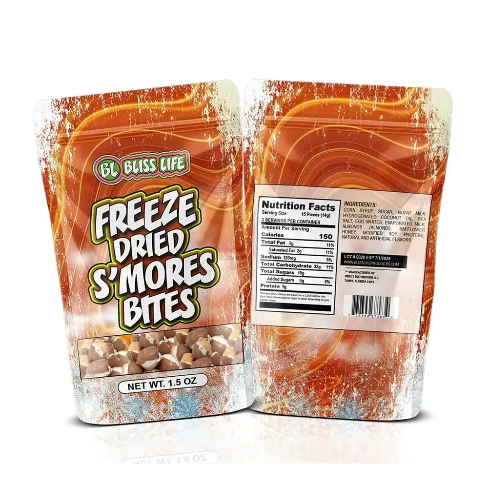 Bliss Life Freeze Dried Smores Candy Bags: 12-Piece Case - Image 2