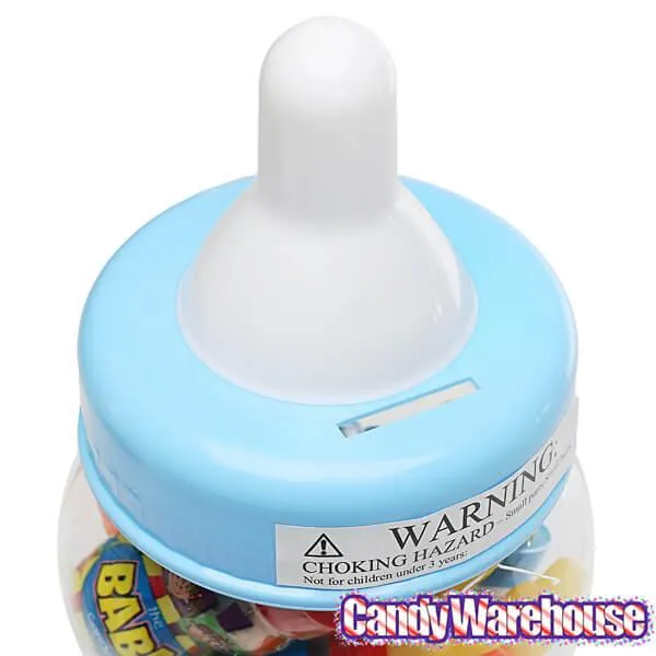 The BaBa Candy Filled Baby Bottles Jumbo Container - Blue - Image 4