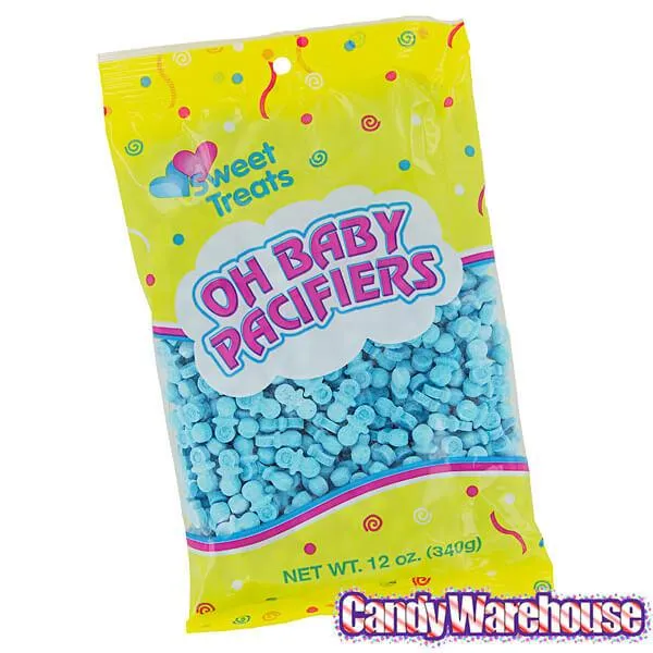 Blue Baby Pacifiers Candy: 12-Ounce Bag - Image 4