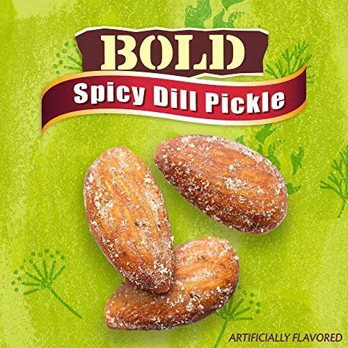 Blue Diamond Bold Spicy Dill Pickle Almonds: 12-Piece Box - Image 5