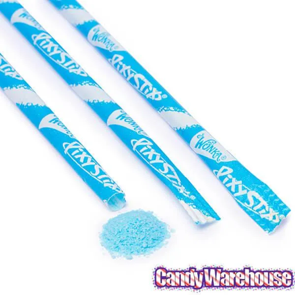 Pixy Stix Candy Powder Straws - Blue: 50-Piece Bag - Image 3