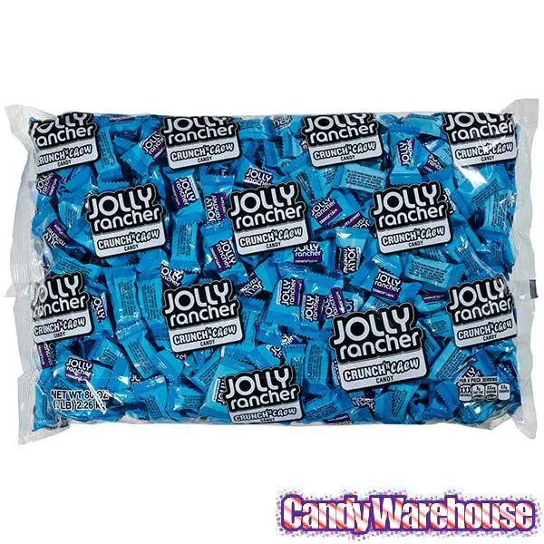 Jolly Rancher Crunch 'n Chew Candy - Blue Raspberry: 5LB Bag - Image 2