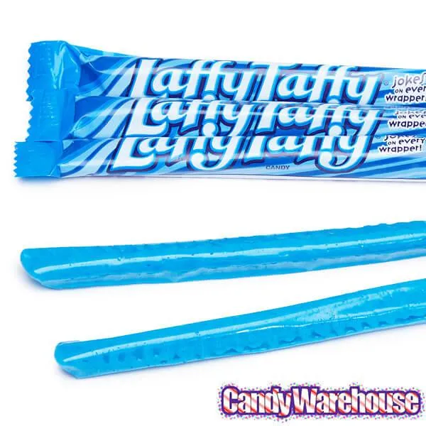 Laffy Taffy Candy Ropes - Blue Raspberry: 24-Piece Box - Image 2