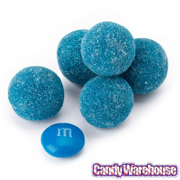Sour Spanks Chewy Candy Balls - Blue Raspberry: 5LB Bag - Image 2