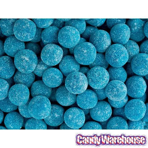 Sour Spanks Chewy Candy Balls - Blue Raspberry: 5LB Bag - Image 3