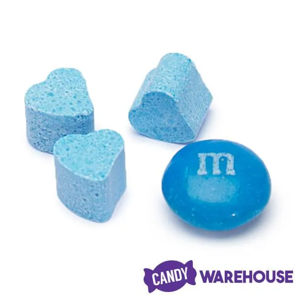 Tiny Sugar Candy Hearts - Blue: 1.5LB Jar - Image 3