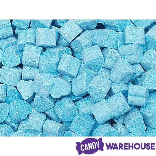 Tiny Sugar Candy Hearts - Blue: 1.5LB Jar - Image 5