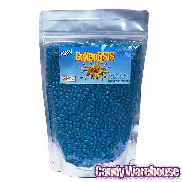 Sunbursts Chocolate Sunflower Seeds - Blue: 1LB Bag - Image 3