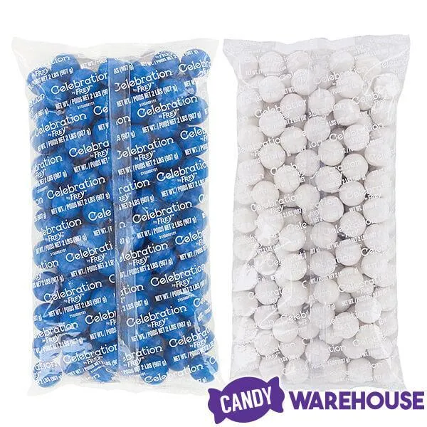 Gumballs Color Combo - Blue and White: 4LB Box - Image 4