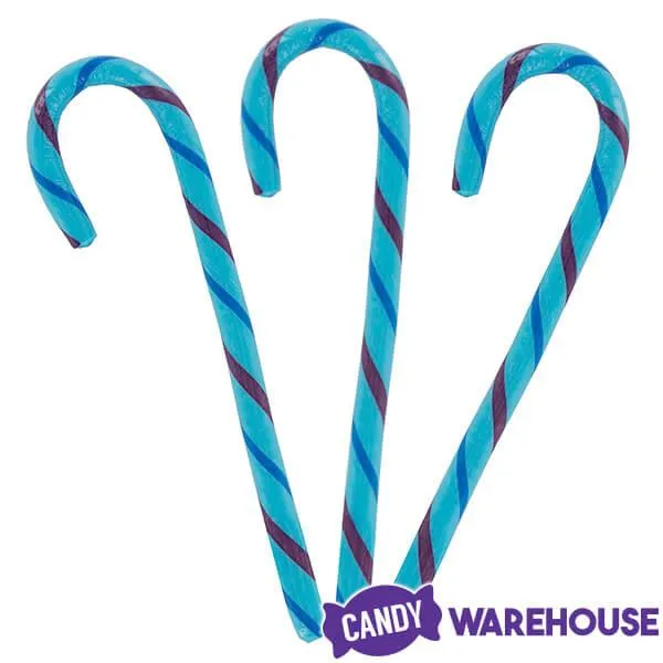 Jelly Belly Candy Canes - Blueberry: 80-Piece Bucket - Image 2