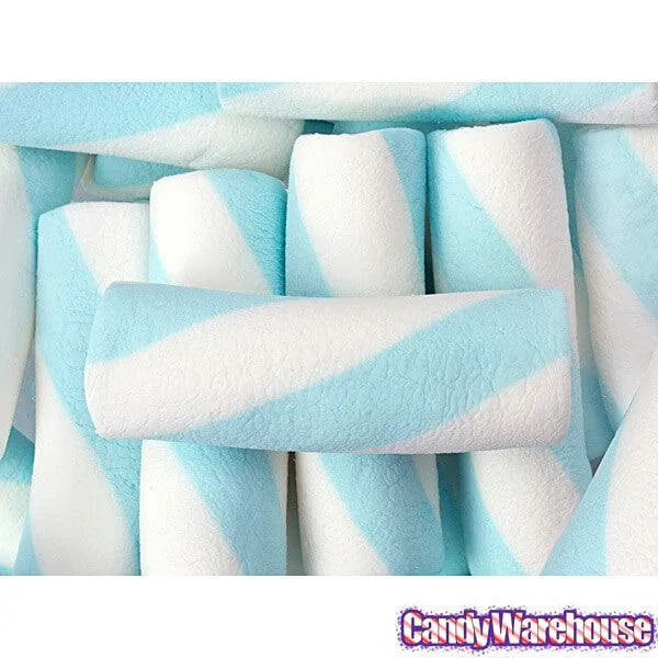 Puffy Poles Jumbo Marshmallow Twists - Blueberry: 1KG Bag - Image 4