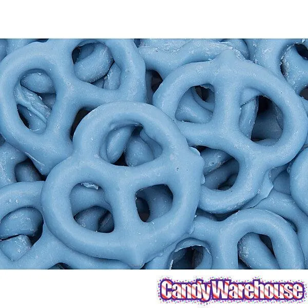 Blueberry Yogurt Covered Mini Pretzels: 9-Ounce Tub - Image 3