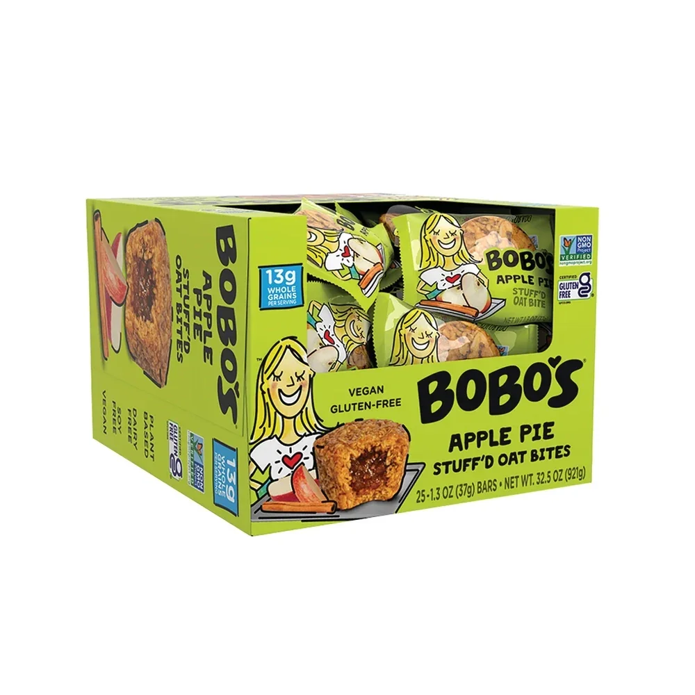 Bobo's Apple Pie Stuff’d Bites: 25-Piece Box