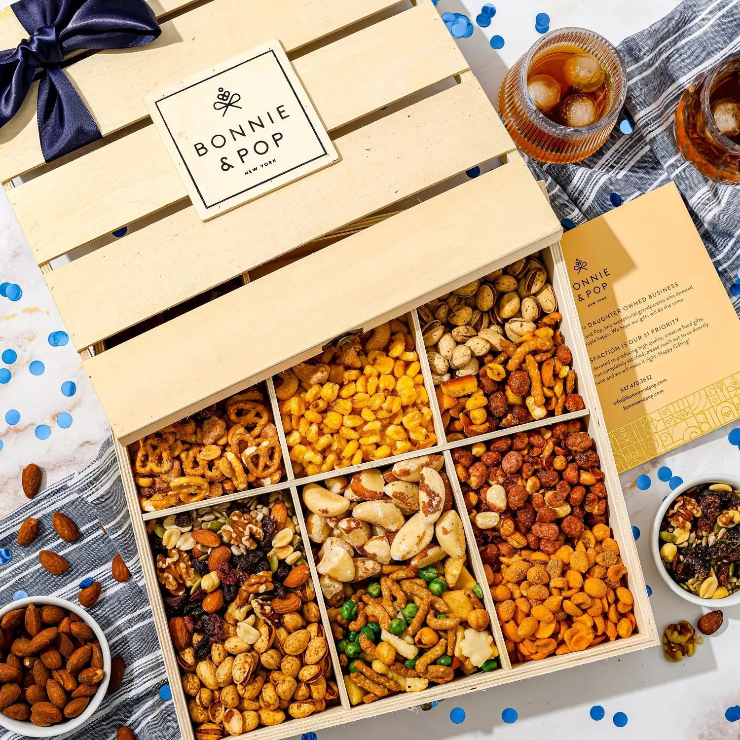 Bonnie and Pop Deluxe Nut and Snack Crate - Image 4
