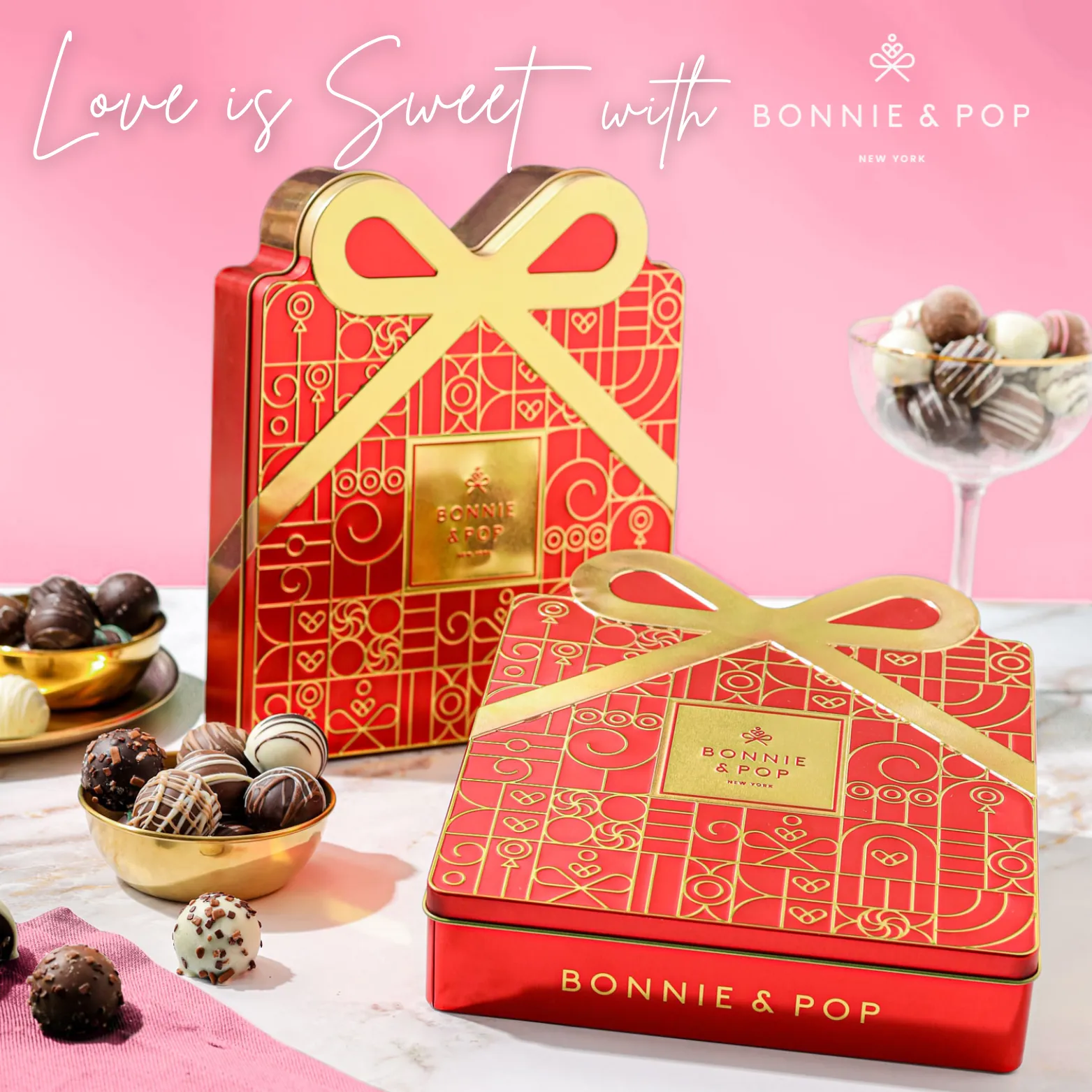 Bonnie and Pop The Gilded Gift box Truffle Collection - Image 6