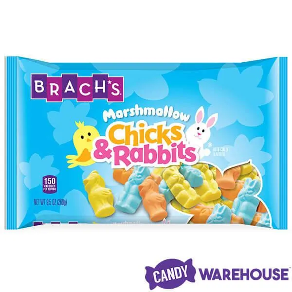 Brach's Marshmallow Chicks and Rabbits: 30-Piece Bag - Image 2