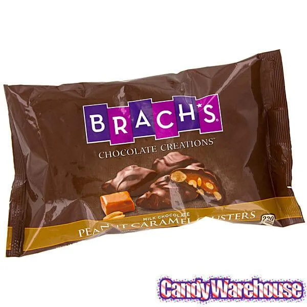 Brach's Chocolate Caramel Peanut Clusters Candy: 12-Ounce Bag - Image 3