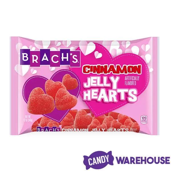 Brach's Cinnamon Jelly Hearts: 12-Ounce Bag - Image 4