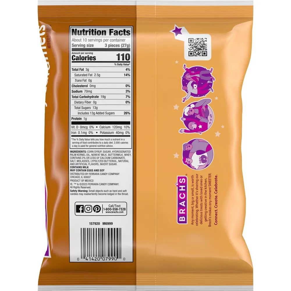 Brach's Classic Chewy Caramels: 30-Piece Bag - Image 2