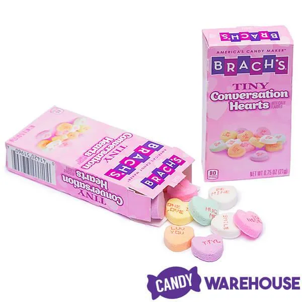 Brach's Conversation Hearts Candy Packs: 24-Piece Box - Image 3