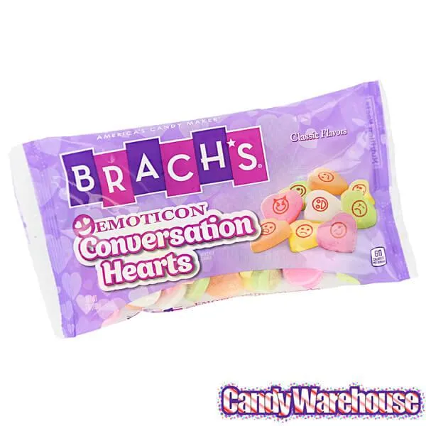 Brach's Emoticon Conversation Hearts: 7-Ounce Bag - Image 4