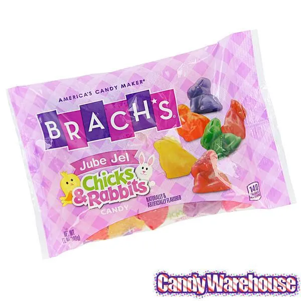 Brach's Jube Jel Chicks and Rabbits Candy: 12-Ounce Bag - Image 4