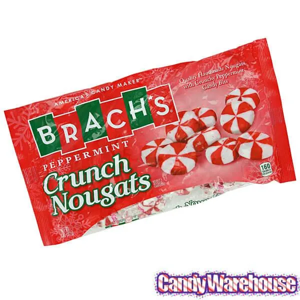Brach's Peppermint Christmas Crunch Nougats: 11-Ounce Bag - Image 2