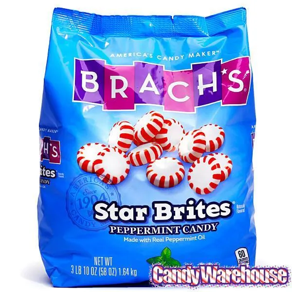 Brach's Peppermint Star Brites Mints Candy: 300-Piece Bag - Image 3