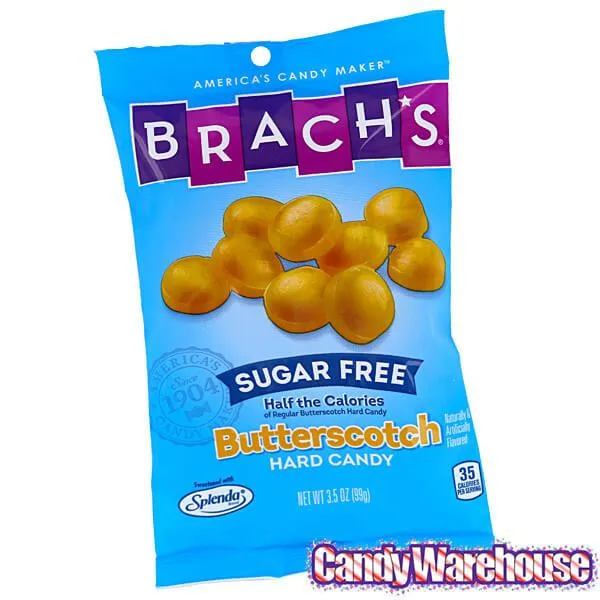 Brach's Sugar Free Butterscotch Candy Discs: 2.6LB Box - Image 2