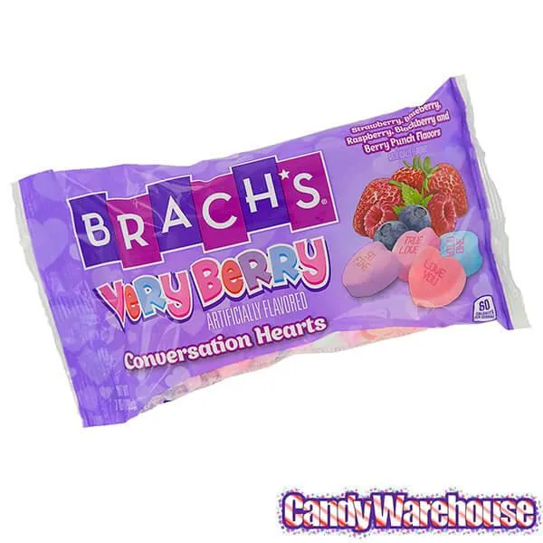 Brach's Very Berry Conversation Hearts: 7-Ounce Bag - Image 3