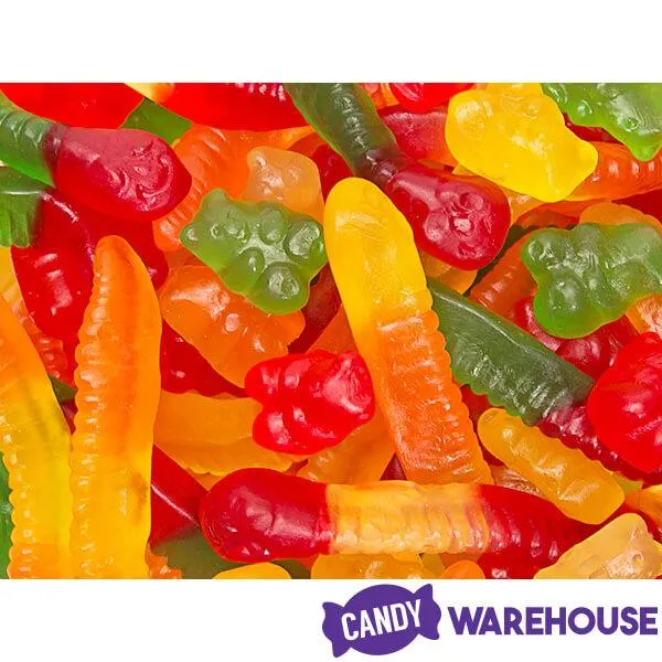Brach's Gummy Bears and Worms Candy: 3LB Bag - Image 4