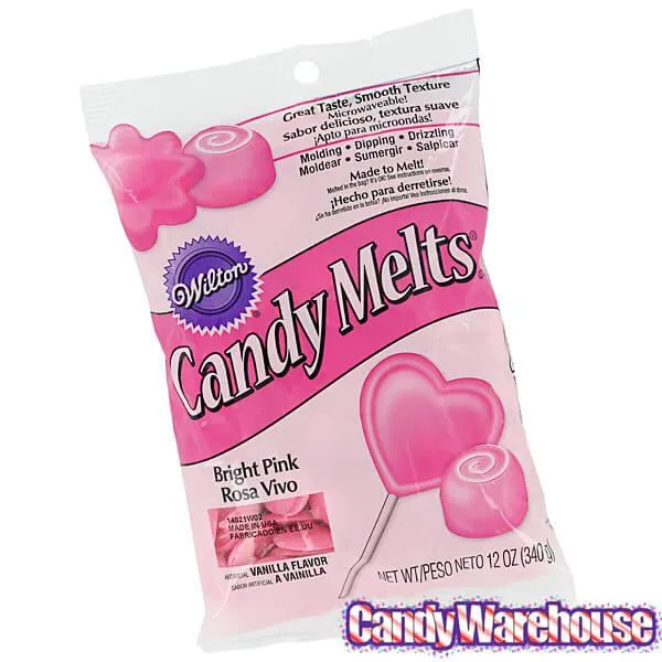 Candy Melts - Hot Pink: 12-Ounce Bag - Image 3
