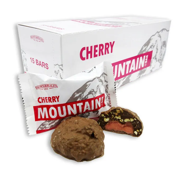Mountain Candy Bars - Cherry: 15-Piece Box