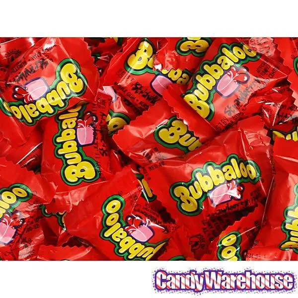 Bubbaloo Liquid Filled Bubblegum - Strawberry: 47-Piece box - Image 2