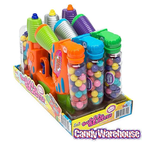 Bubble Blasters Gumball Filled Squirt Guns: 6-Piece Box - Image 2