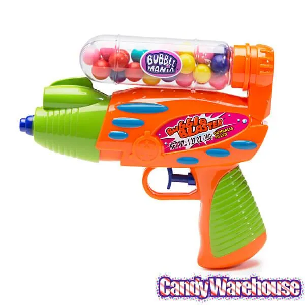 Bubble Blasters Gumball Filled Squirt Guns: 6-Piece Box - Image 5
