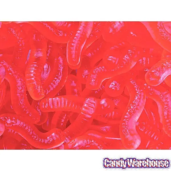 Gummy Inch Worms - Bubblegum: 5LB Bag - Image 3