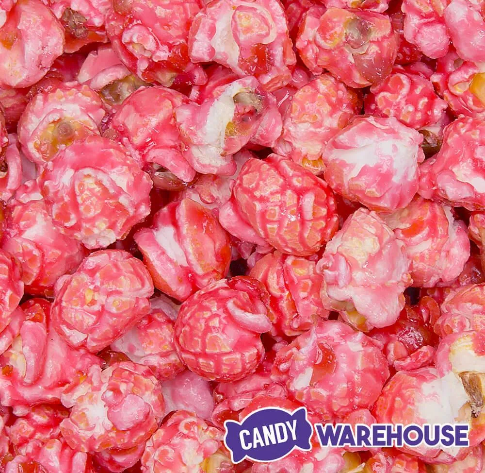 Pink Candy Coated Popcorn - Bubblegum: 1-Gallon Bag - Image 3