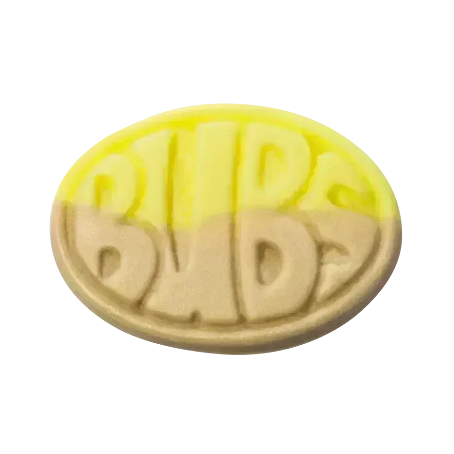 Bubs Godis Banana Toffee Sweet Ovals Peg Bag: 8-Piece Case - Image 2