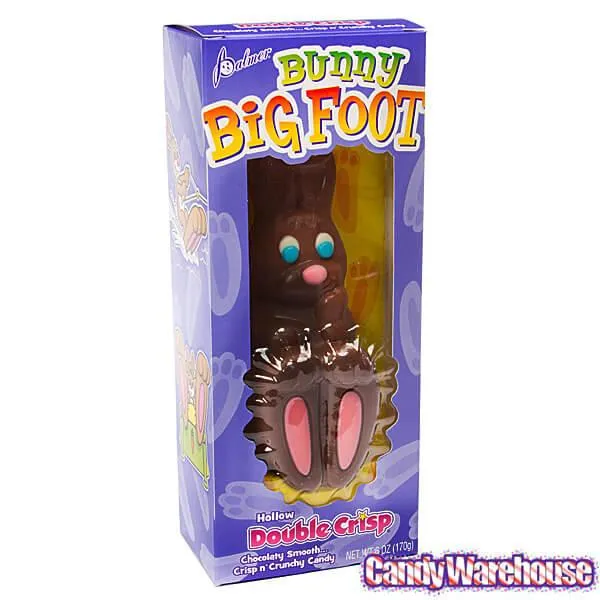 Bunny Big Foot 6-Ounce Hollow Milk Chocolate Easter Bunny - Image 2
