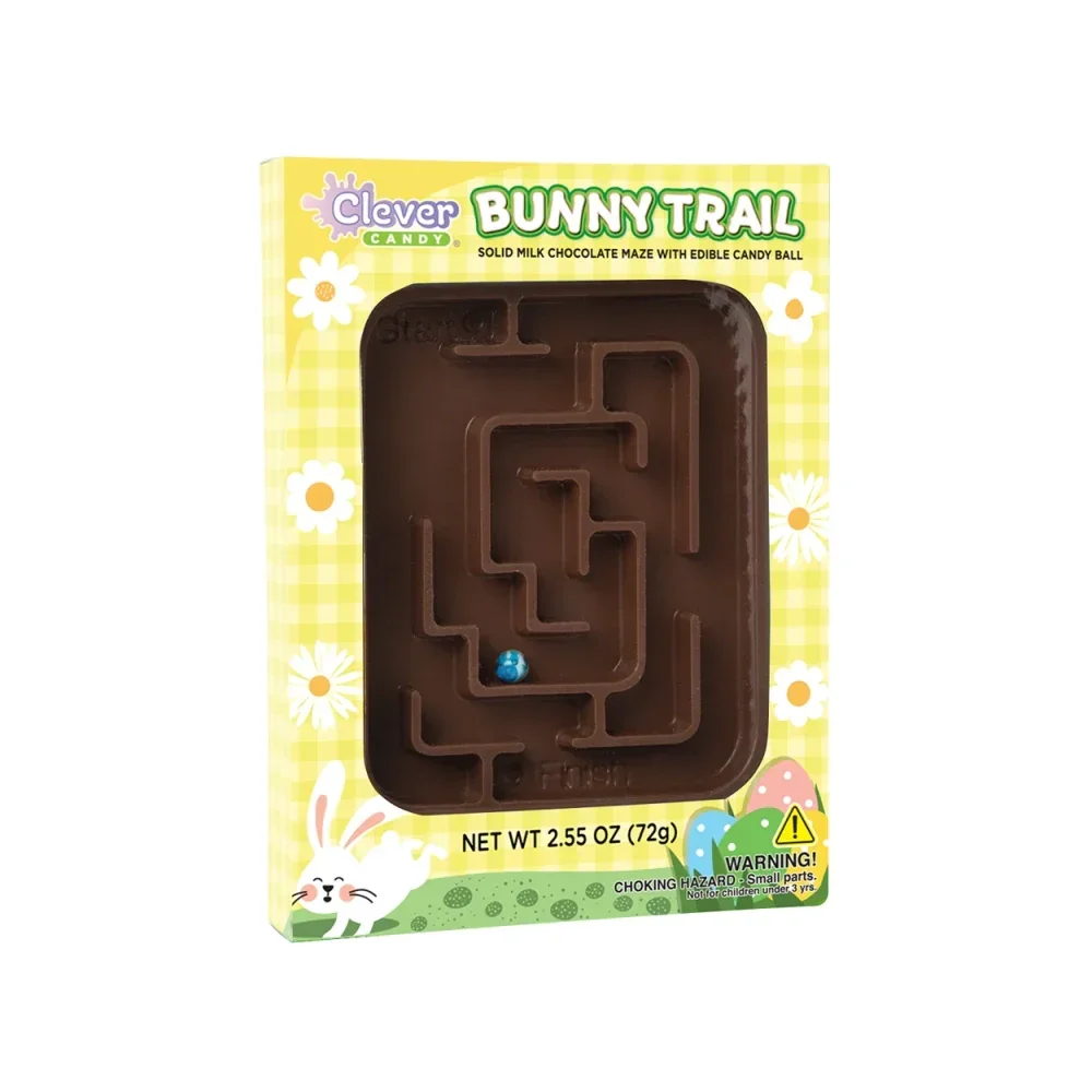 Bunny Trail Milk Chocolate Maze: 12-Piece Case