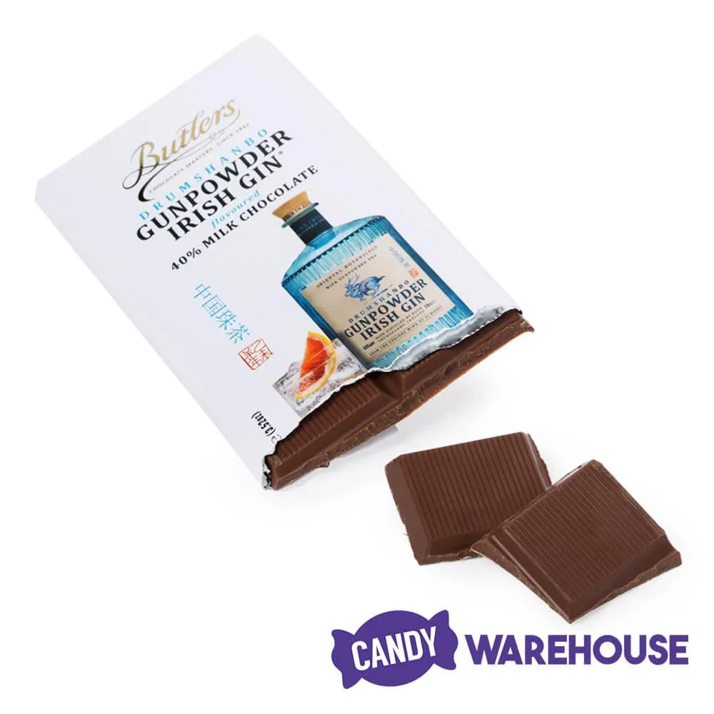 Butlers Drumshanbo Gunpowder Irish Gin Chocolate Bar: 10-Piece Box - Image 2