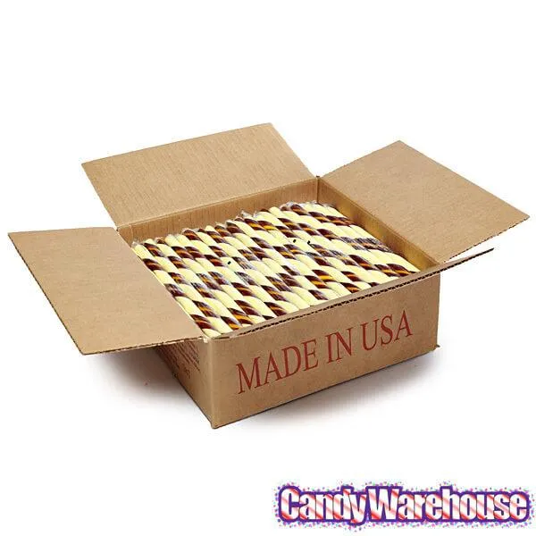 Butter Rum Hard Candy Sticks: 100-Piece Box - Image 3