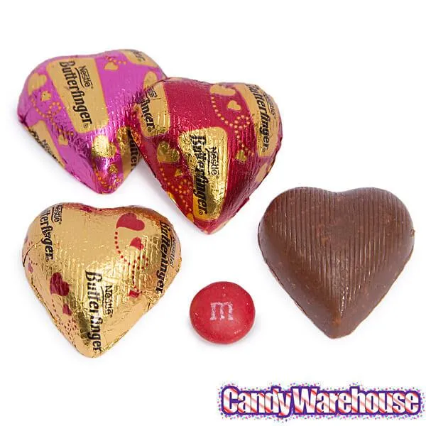Butterfinger Hearts Candy: 30-Piece Bag - Image 2