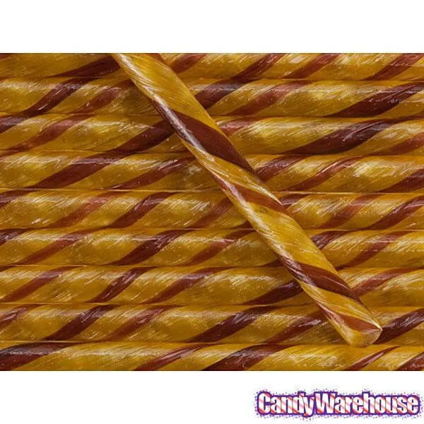 Old Fashioned Hard Candy Sticks - Butterscotch: 80-Piece Box - Image 2