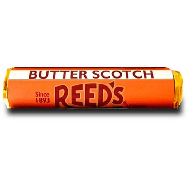 Reed's Hard Candy Rolls - Butterscotch: 24-Piece Box - Image 4
