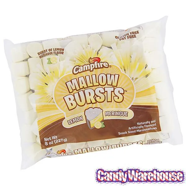 Campfire Mallow Bursts Marshmallows - Lemon Meringue: 8-Ounce Bag - Image 2