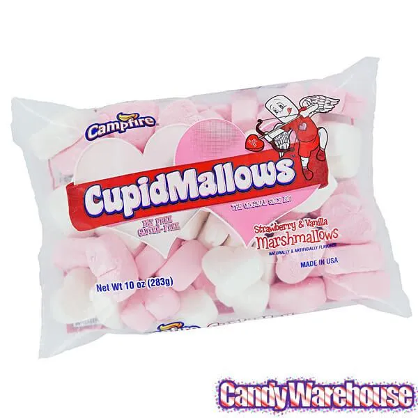 Campfire Pink and White Marshmallow Hearts: 10-Ounce Bag - Image 4