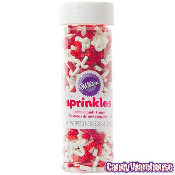 Candy Cane Sprinkles: 3.9-Ounce Bottle - Image 3